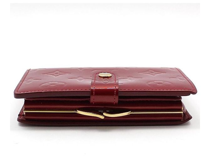 Louis Vuitton Cartera Monogram Vernis Palm D'Amour Roja - vista 6