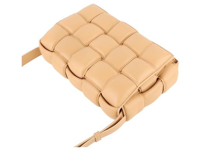 Bottega Veneta Borsa a tracolla Padded Cassette Marrone - vista 4