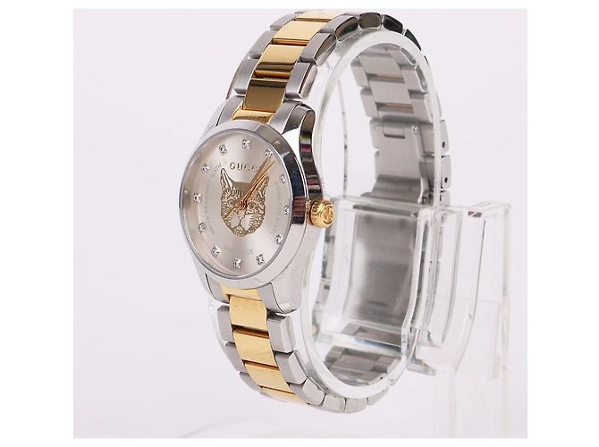 Gucci Cat Watches Diamond Combi Damenuhr Mehrfarben - Ansicht 2