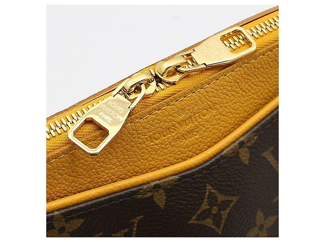 Louis Vuitton Sac à épaule Monogram Palas MM Marron - vue 11