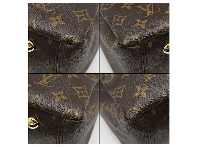 Louis Vuitton Sac à épaule Monogram Palas MM Marron - vue 13