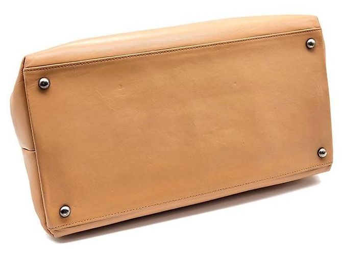 Chanel Borsa a tracolla Boy con catena Arancione - vista 7
