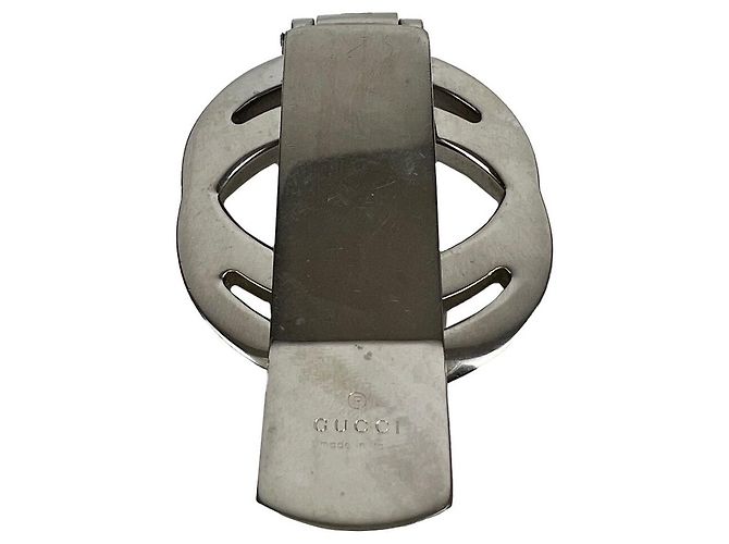 Gucci Geldclip mit ineinandergreifendem GG-Logo Silber - Ansicht 2