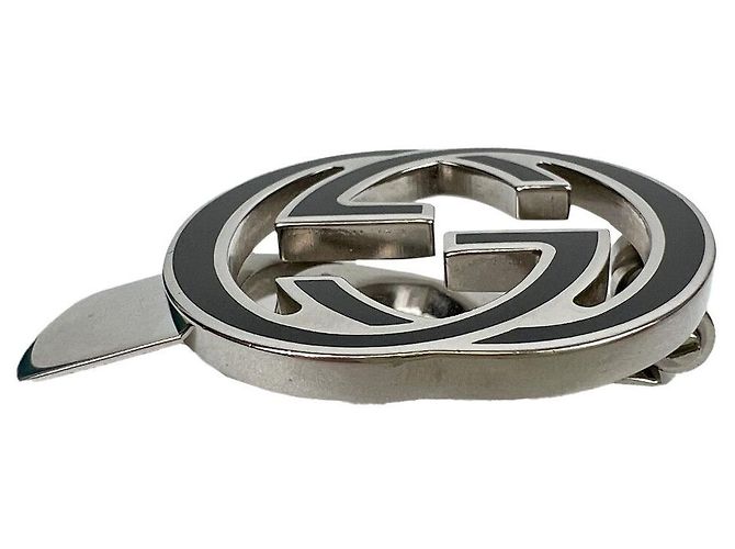 Gucci Geldclip mit ineinandergreifendem GG-Logo Silber - Ansicht 3