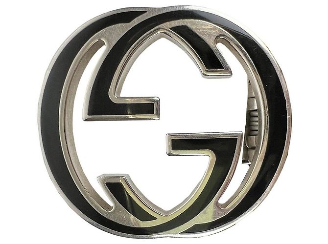 Gucci Geldclip mit ineinandergreifendem GG-Logo Silber - Ansicht 4