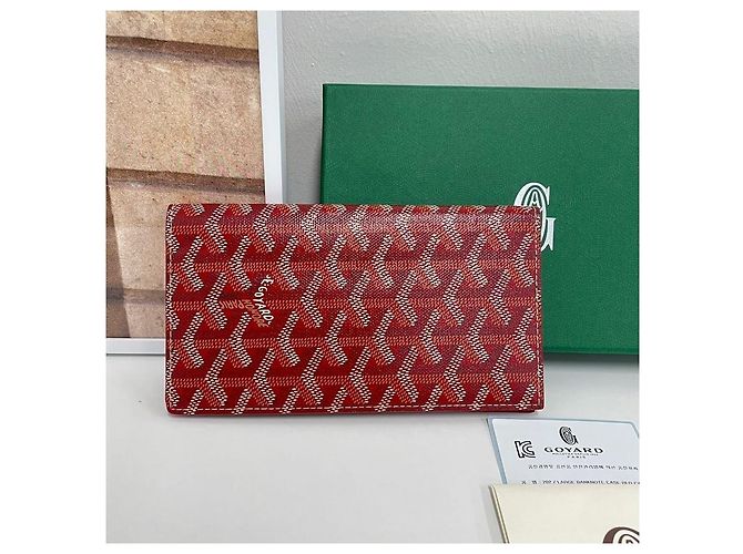 Goyard Cartera Larga Roja - vista 2