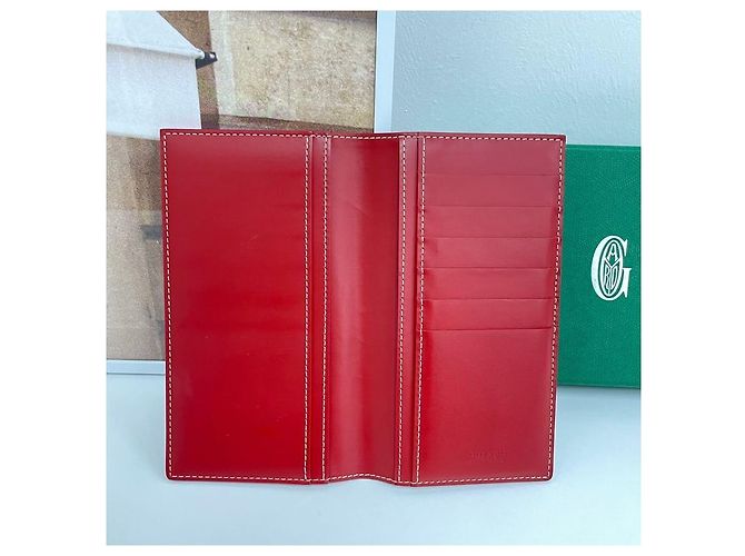 Goyard Cartera Larga Roja - vista 3