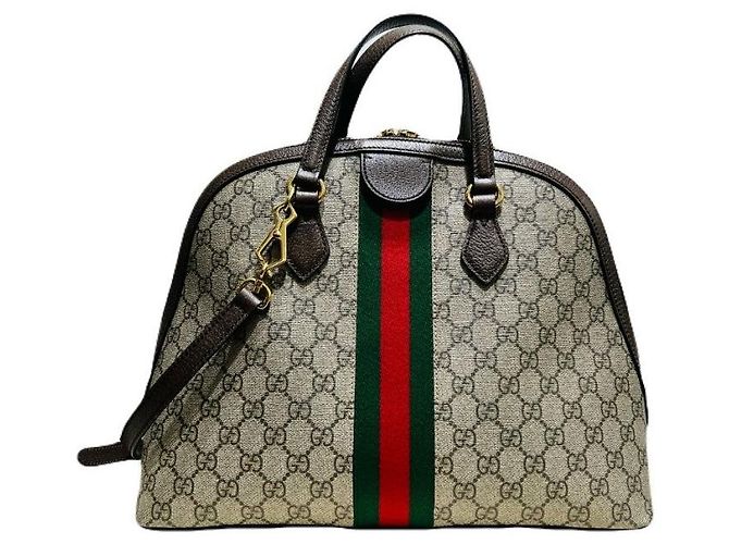 Gucci Borsa Tote Ophidia GG Supreme Canvas Marmont con manico superiore e tracolla Multicolore - vista 2