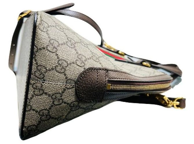 Gucci Borsa Tote Ophidia GG Supreme Canvas Marmont con manico superiore e tracolla Multicolore - vista 7