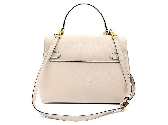 Louis Vuitton Lockme Ever MM Bianco - vista 3