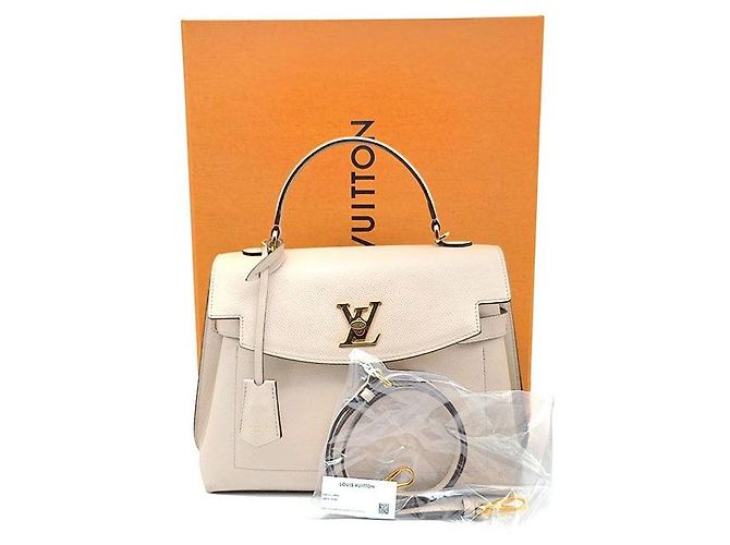 Louis Vuitton Lockme Ever MM Bianco - vista 8