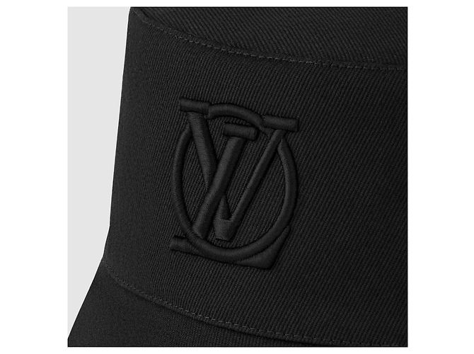 Louis Vuitton City Bucket Hat Monogram Schwarz - Ansicht 3