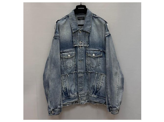 Balenciaga Cut-Up Denim Jacket Mehrfarben - Ansicht 2