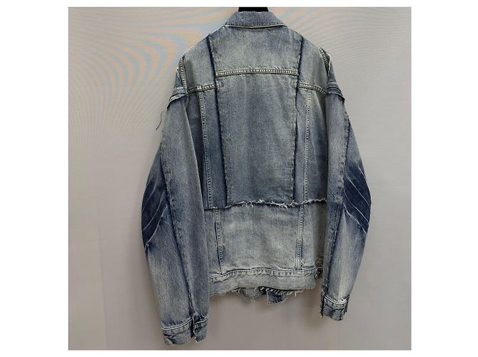 Balenciaga Cut-Up Denim Jacket Mehrfarben - Ansicht 7