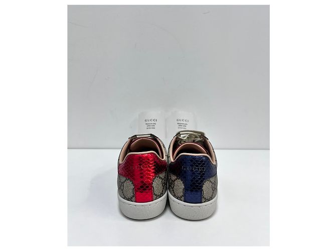 Gucci Ace GG Supreme Women's Sneakers - view 5