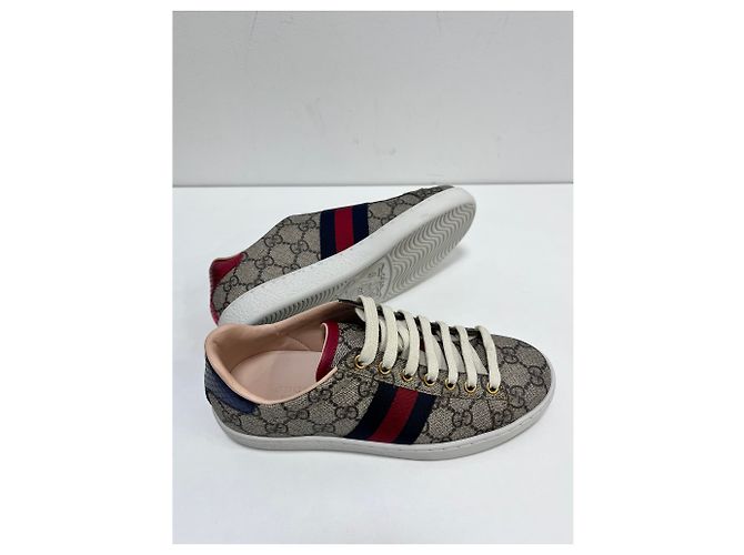 Gucci Ace GG Supreme Women's Sneakers - view 6