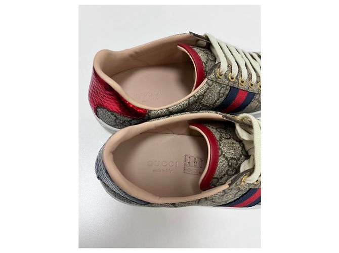 Gucci Ace GG Supreme Women's Sneakers - view 7