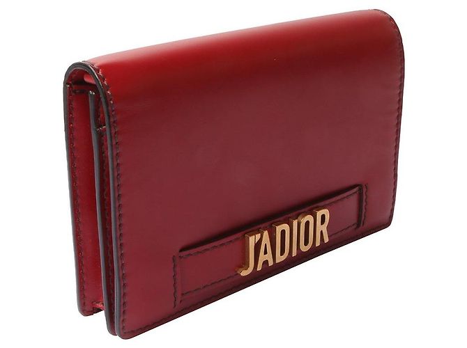 Borsa a tracolla Christian Dior J'adore WOC Rosso - vista 2