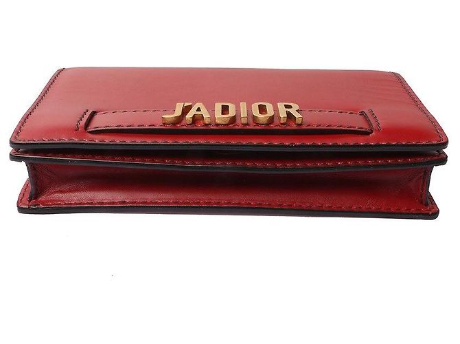 Borsa a tracolla Christian Dior J'adore WOC Rosso - vista 5
