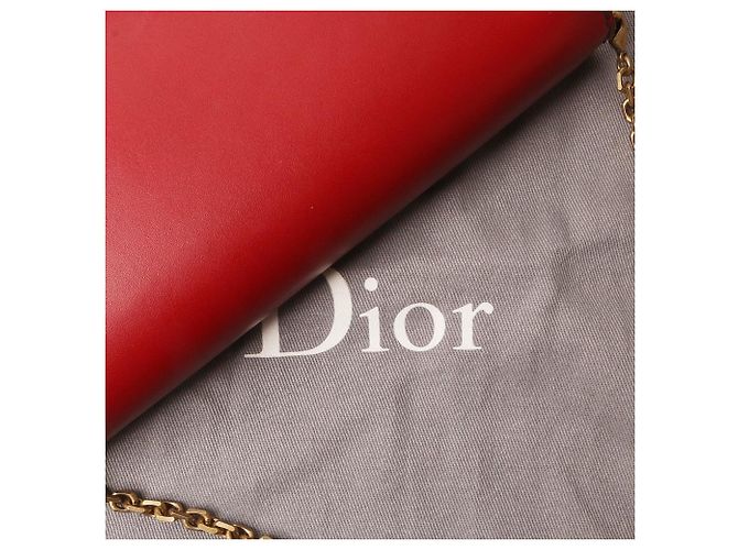 Borsa a tracolla Christian Dior J'adore WOC Rosso - vista 8