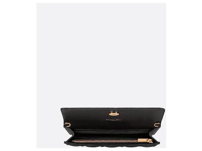 Dior Borsa a Spalla Caro Chain Nero - vista 7