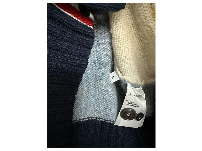 Thom Browne Multicolor Mohair-Tweed-Cardigan - Ansicht 5