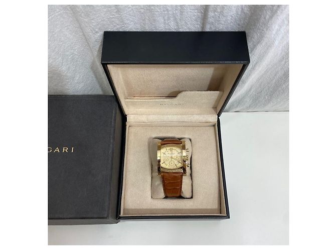 Bulgari Relógio Cronógrafo Axiom Gold Dourado - vista 3