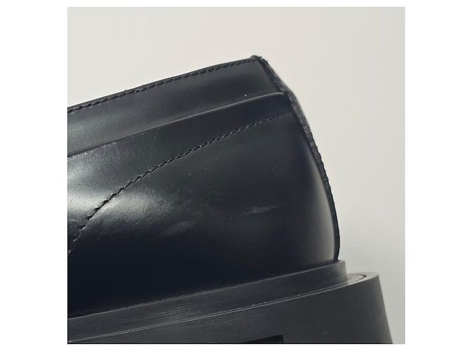 Fendi Mocassini in pelle Signature Ladder Frame Multicolore - vista 9