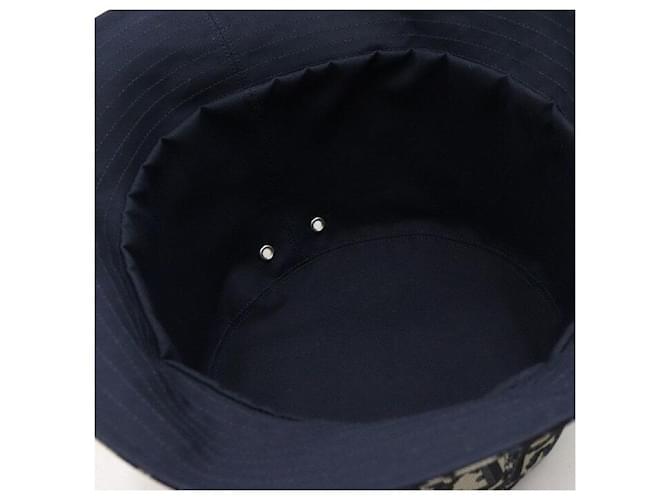 Oblique Dior Unisex Bucket Hat Blau - Ansicht 5