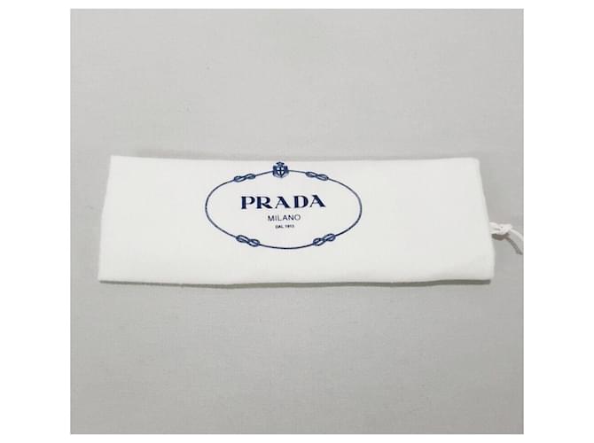 Prada Borsa a tracolla Diagram Chain Marrone - vista 10