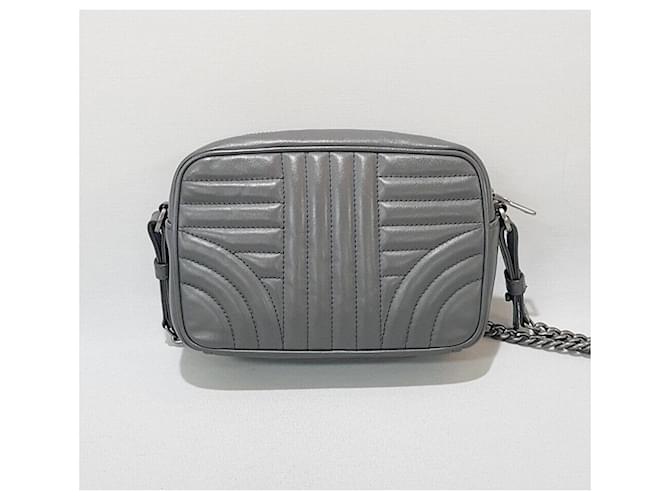 Prada Borsa a tracolla Diagram Chain Marrone - vista 4