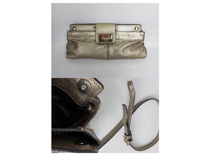 Chloé Clutch e Bolsa de Ombro Prata - vista 10