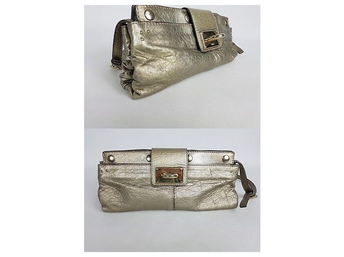 Chloé Clutch e Bolsa de Ombro Prata - vista 2