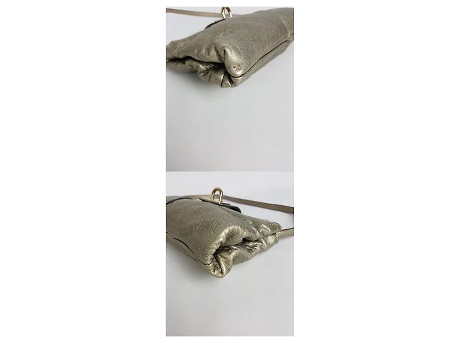Chloé Clutch e Bolsa de Ombro Prata - vista 4
