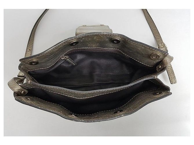 Chloé Clutch e Bolsa de Ombro Prata - vista 8