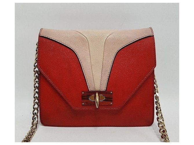 Givenchy Mini bolsa transversal com corrente Vermelho - vista 2