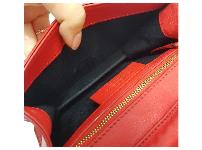Givenchy Mini bolsa transversal com corrente Vermelho - vista 8
