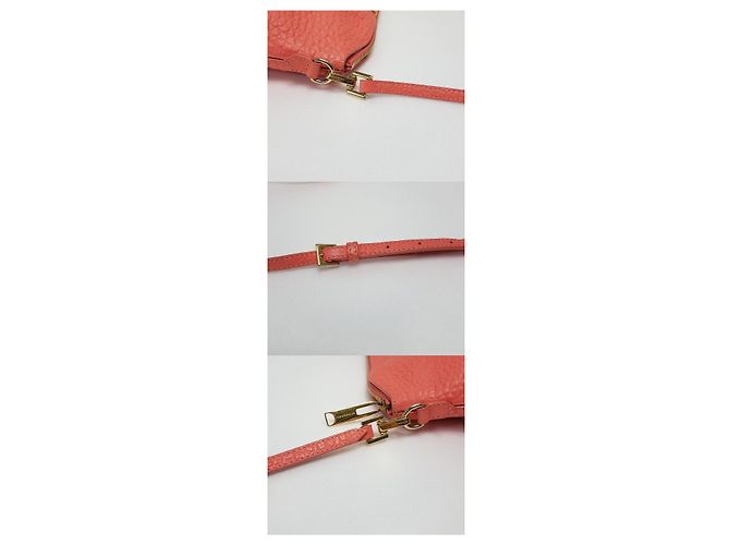 Burberry Leather Crossbody Bag Pink - view 6