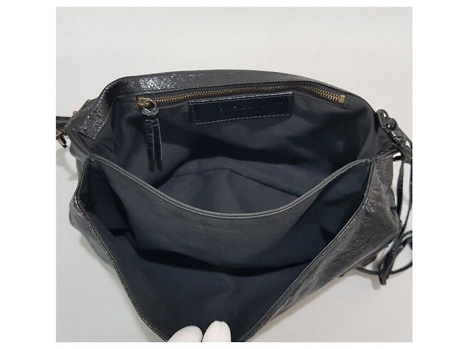 Balenciaga Clutch a bustina con tracolla - vista 9