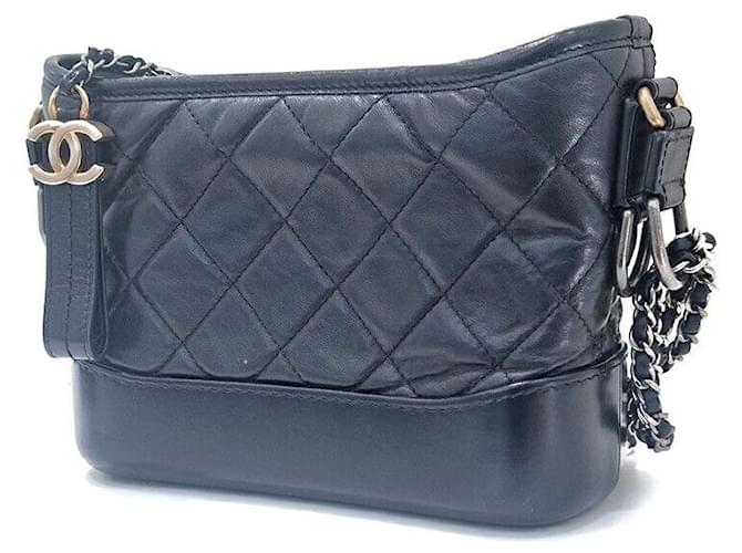 Chanel Borsa Hobo Gabrielle Small Nero - vista 2