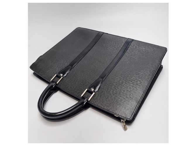 Louis Vuitton Cartella documenti nera per unisex Nero - vista 10