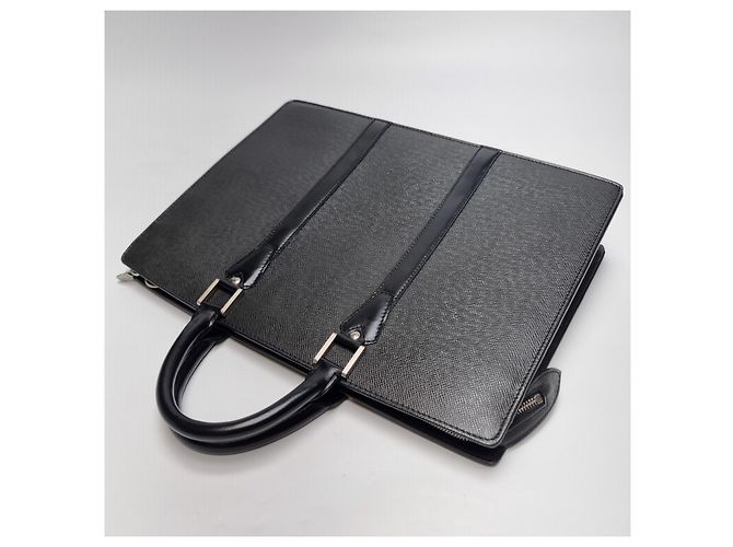 Louis Vuitton Cartella documenti nera per unisex Nero - vista 12