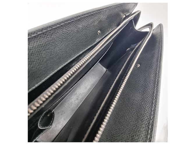 Louis Vuitton Cartella documenti nera per unisex Nero - vista 18