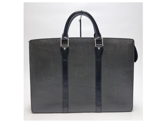 Louis Vuitton Cartella documenti nera per unisex Nero - vista 2