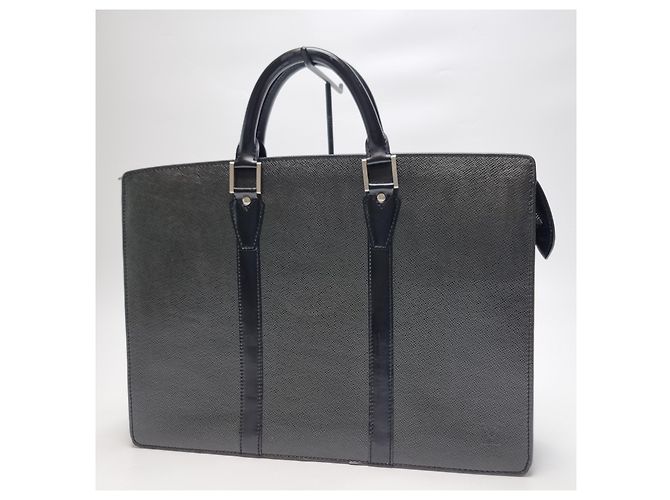 Louis Vuitton Cartella documenti nera per unisex Nero - vista 3