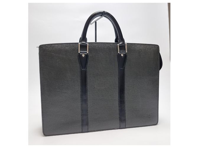 Louis Vuitton Cartella documenti nera per unisex Nero - vista 4