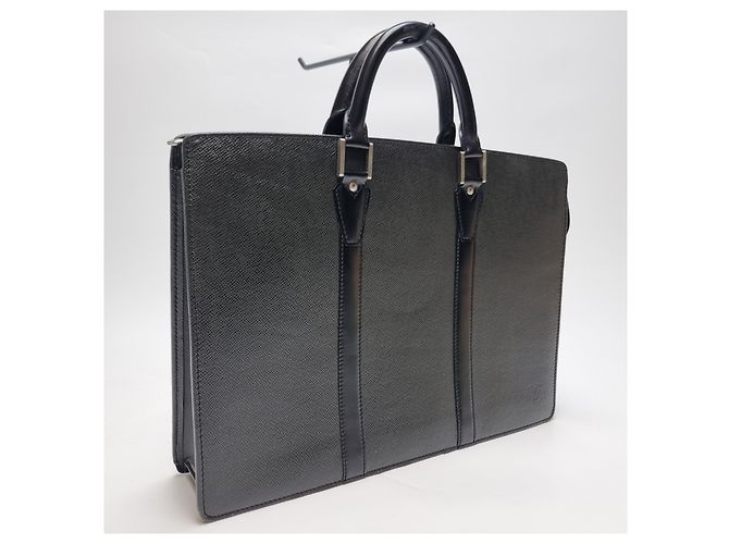 Louis Vuitton Cartella documenti nera per unisex Nero - vista 5