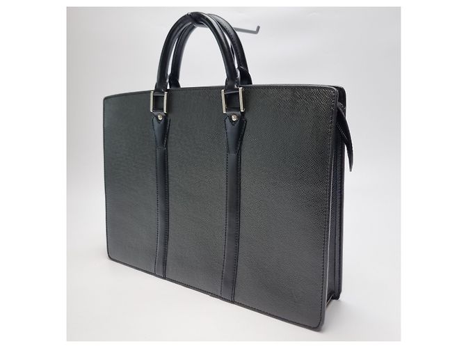 Louis Vuitton Cartella documenti nera per unisex Nero - vista 6