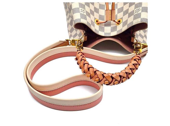 Néonoé Louis Vuitton Borsa a mano con manico intrecciato Azur NeoNoe MM Bianco - vista 5
