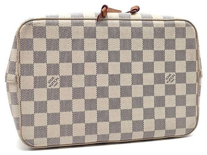 Néonoé Louis Vuitton Borsa a mano con manico intrecciato Azur NeoNoe MM Bianco - vista 7